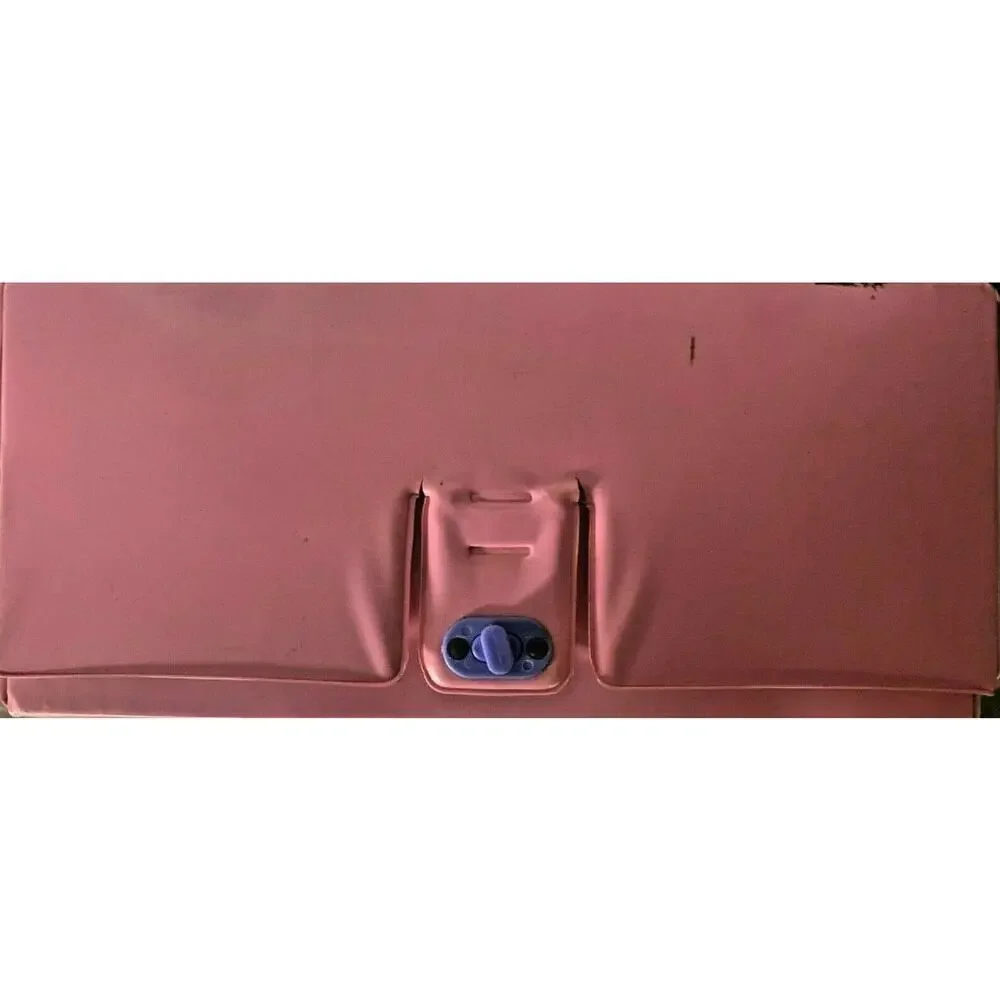 Vintage 1989 Mattel Barbie Doll Pink Fashion Vinyl Carry Case Trunk Wardrobe BD7